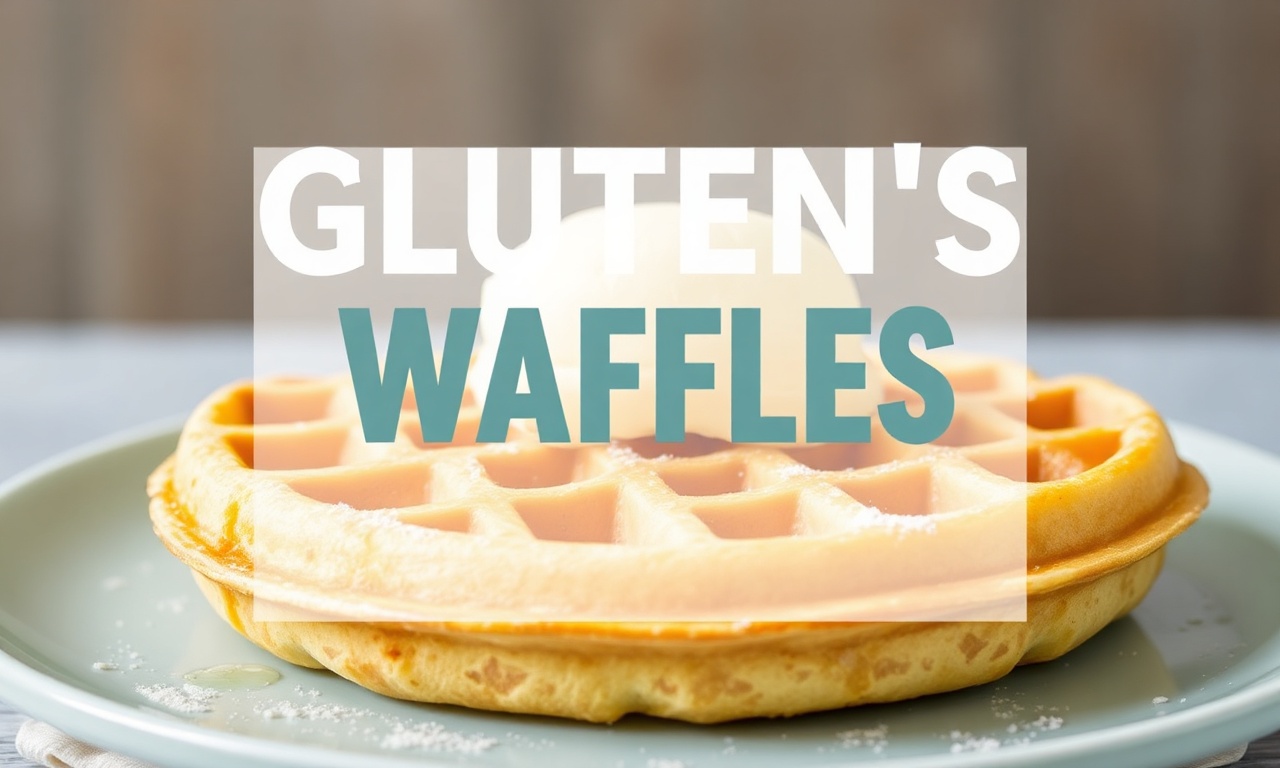 Fluffy gluten-free waffles, expert guide for perfect texture.