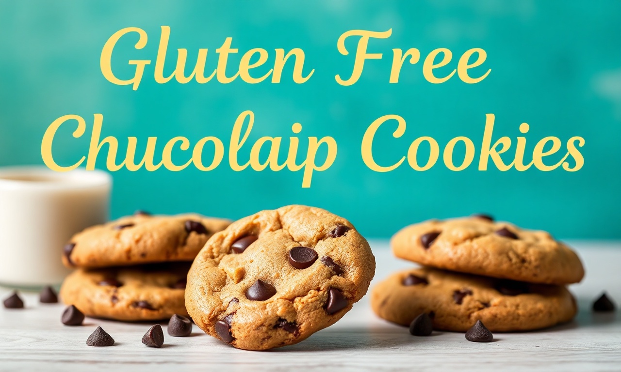 Delicious gluten free chocolate chip cookies for baking perfection.