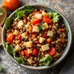 Mediterranean Lentil: Fresh, healthy eating guide with vibrant lentils.