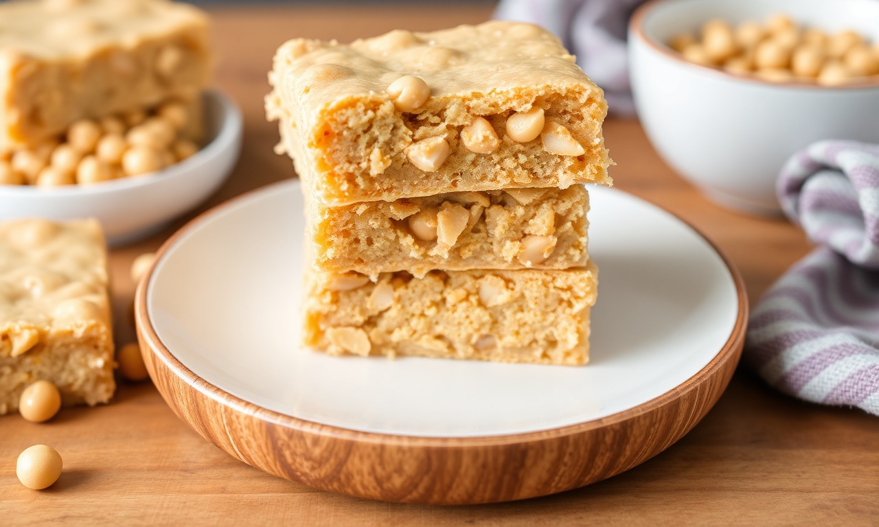 Delicious vegan chickpea blondies recipe for effortless sweet treats.