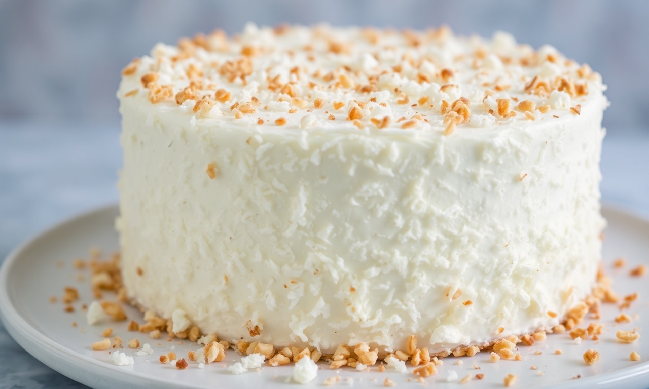 Light and airy Coconut Cloud cake, a guide to perfection.