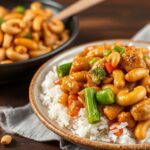 Delicious homemade Cashew Chicken, better than takeout.