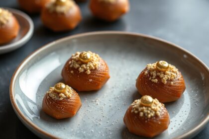 Elegant chestnut bouchons pastry guide.