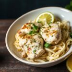 Delicious lemon-herb chicken bowl bursting with fresh flavor.