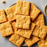 Make chickpea crackers: Guide for perfectly crispy results.