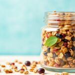 Easy savoury granola: healthy, no-nonsense snack redefined.