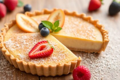Delicious wheat free tart recipe for reliable, unrivaled dessert.