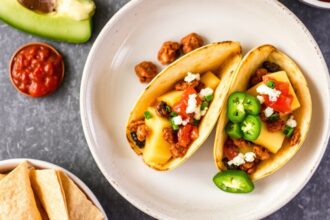 Low carb cheese taco shells for guilt-free flavor.