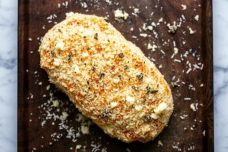 Parmesan crusted chicken: perfectly polished crust guide.