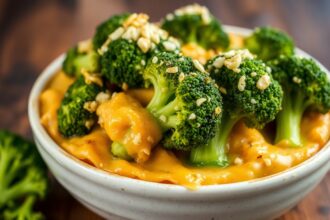Cheesy Broccoli: delicious, easy recipe for irresistible flavor.