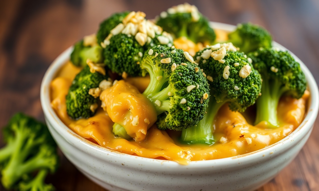 Cheesy Broccoli: delicious, easy recipe for irresistible flavor.