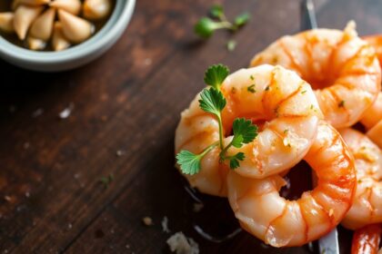 High-protein honey garlic shrimp recipe, master flavor with ease.
