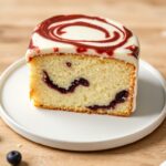 Delicious soft moist marble cake, a timeless dessert trendsetter.