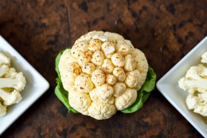 Alfiecooks cauliflower steak masterclass: steak anything with this recipe.