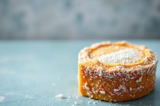 Mouthwatering gluten-free angel food cake, perfectly divine.