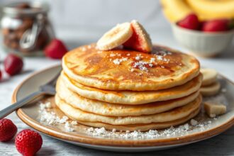 Ingredient banana enhances perfect pancake recipe guide.