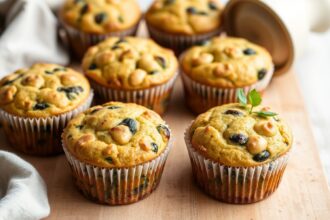 Delicious vegetable muffins: a guide to nutritious baking.