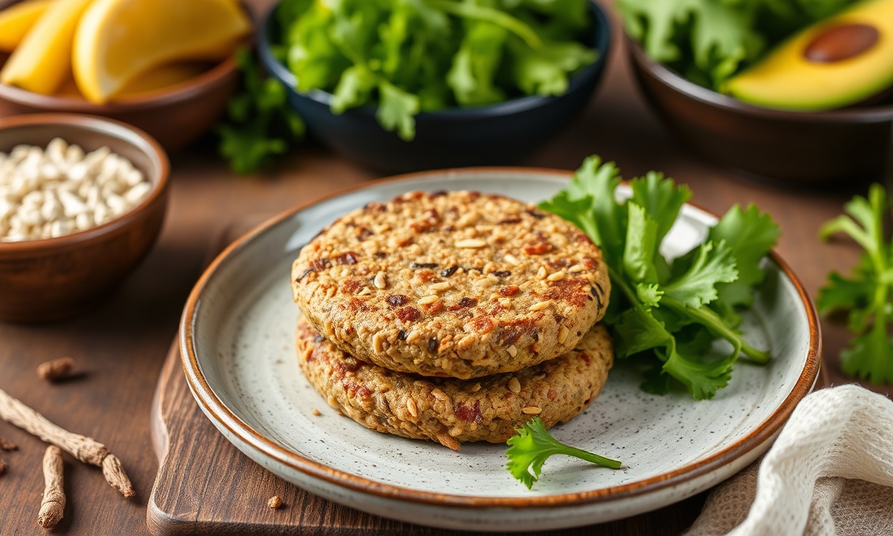 Buckwheat meat: healthy protein boost, wholesome grains.