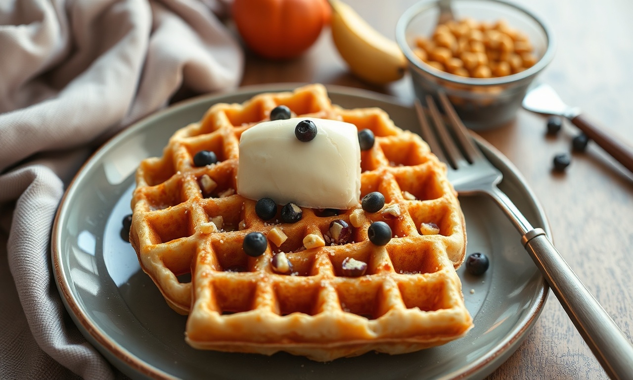 Crispy chickpea waffles recipe: ultimate deliciousness guide.