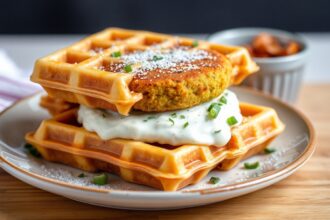 Gluten free falafel waffles: ultimate fusion dish guide.