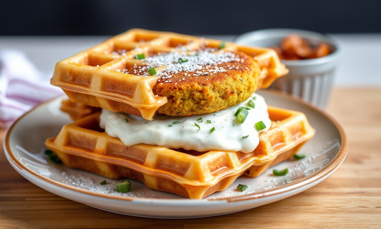 Gluten free falafel waffles: ultimate fusion dish guide.