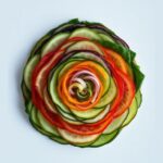 Perfect summer vegetable tian layers.